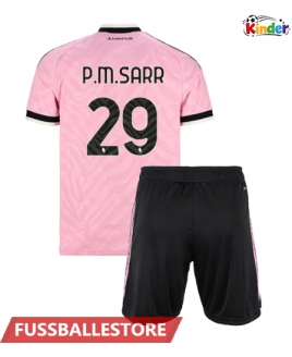Günstige Juventus Pape Matar Sarr #29 Auswärts Trikotsatzt Kinder 2026-27 Kurzarm (+ Kurze Hosen)